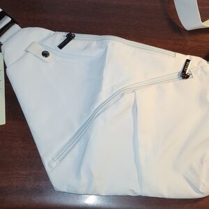 Osoce White Crossbody Waterproof Bag